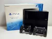 Konsola PS4 1tb, 2 x pad, okablowanie, KOMPLET! db stan, GWARANCJA!