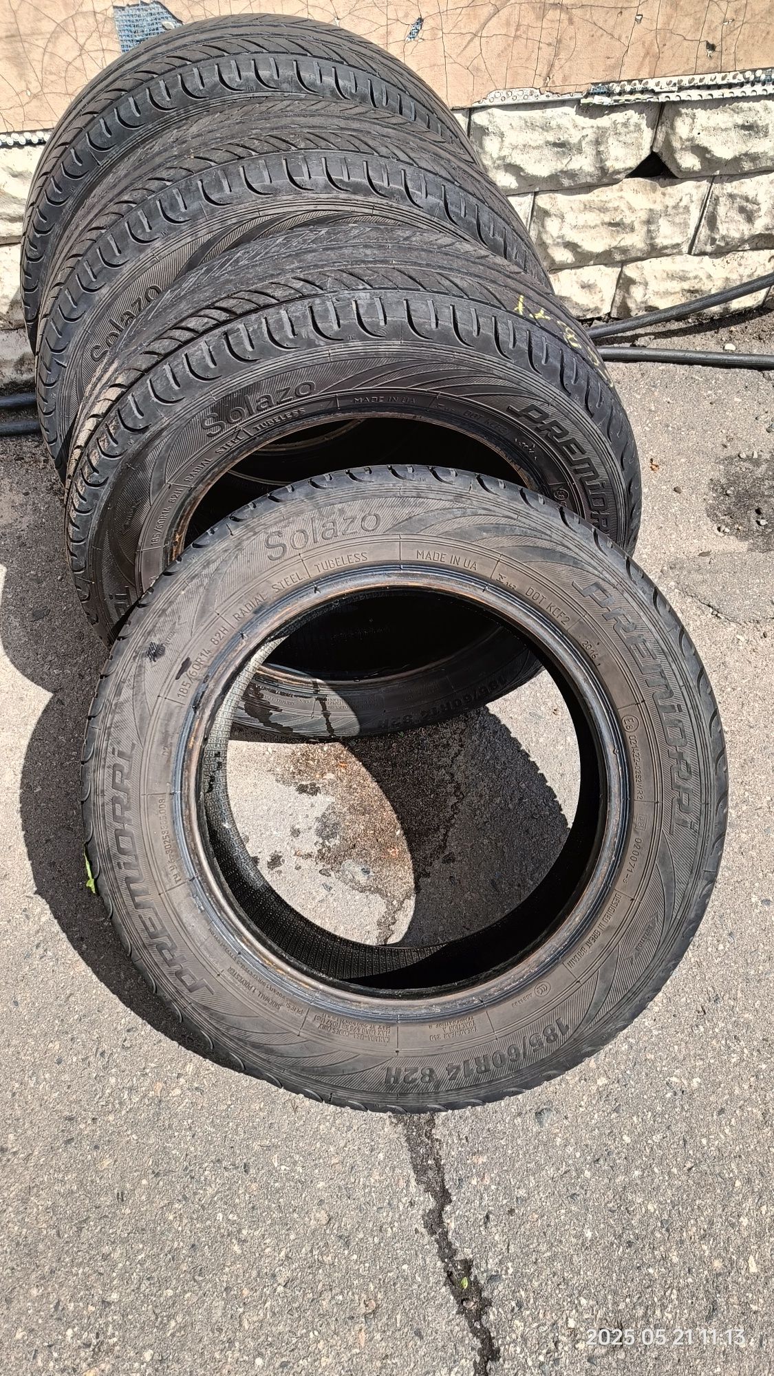 185 60 14 гума літо