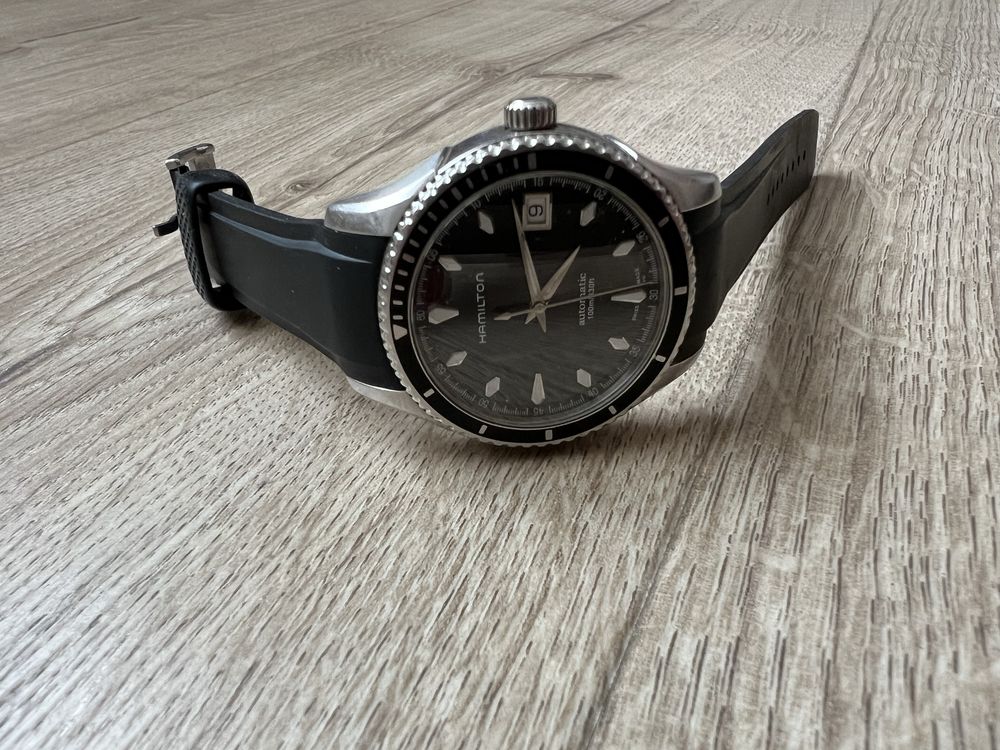 Годинник Hamilton jazzmaster seaview 37mm automatic
