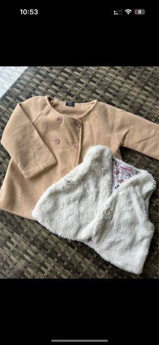 Zestaw 13 ubranek Rozmiar 86 płaszczyk bluzki spodnie ZARA h&m