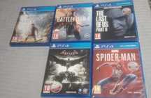Gry PS4: ,Ucharted , The last of US 2, Batman