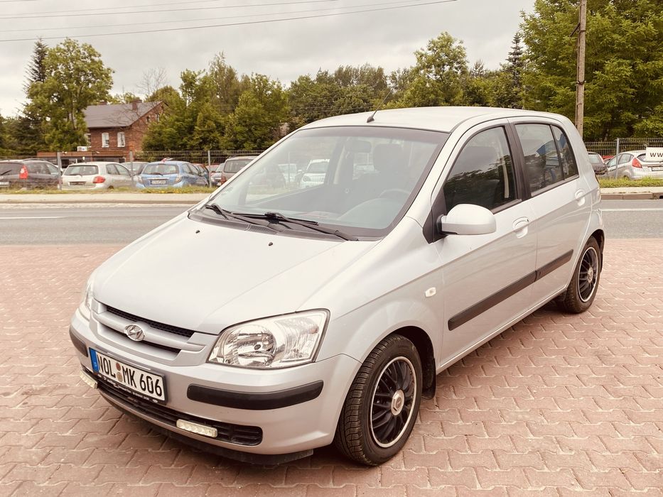 Hyunday getz rok 2004 poj 1.1 przeb 145 tyd klimatzacja dziakajaca