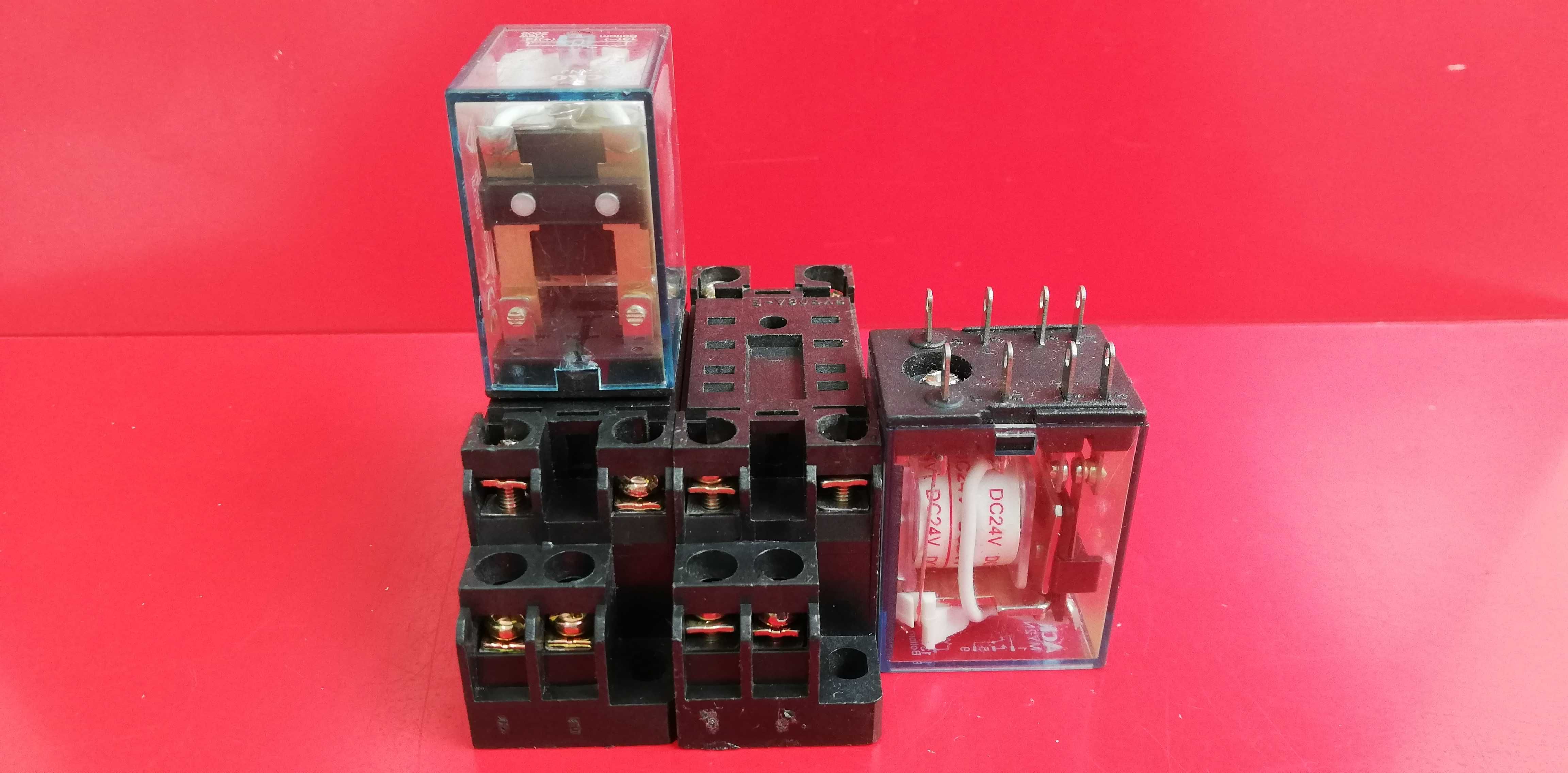 Реле 24VDC 10A/250VAC 2CА JQX-13F LY2J новые