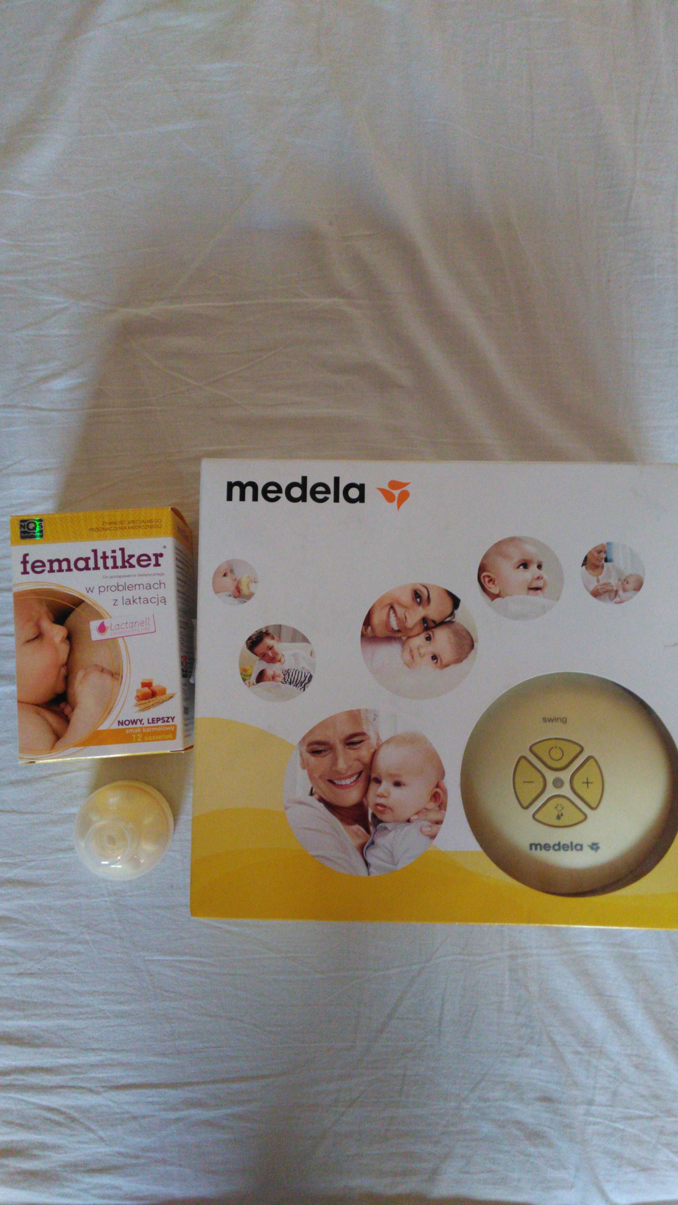 laktator Medela swift + smoczek Medela