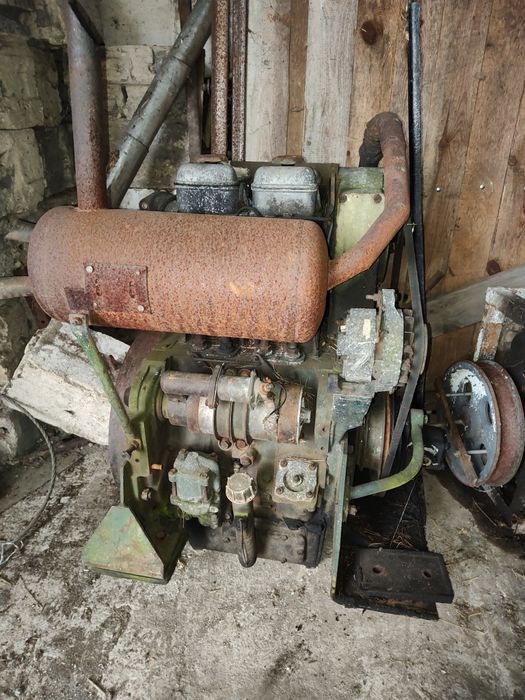 Silnik IFA po  remoncie chłodzony powietrzem fortschritt t174 deutz