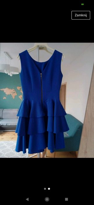 Sukienka niebieska