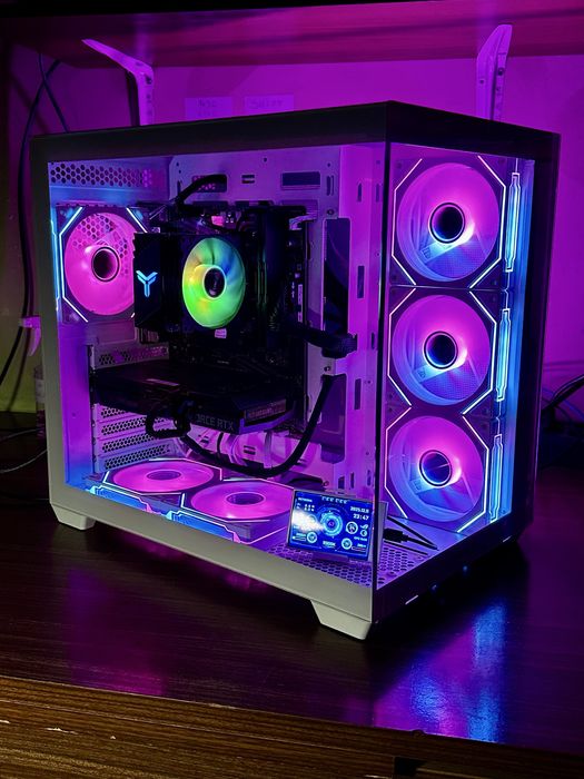 Mocny Komputer Gaming Ryzen 5 3600 | RTX 3060 Ti | 1TB NVMe | monitor