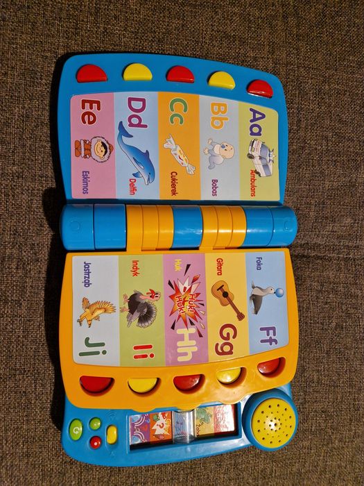 Mówiąca książeczka edukacyjna Smily play