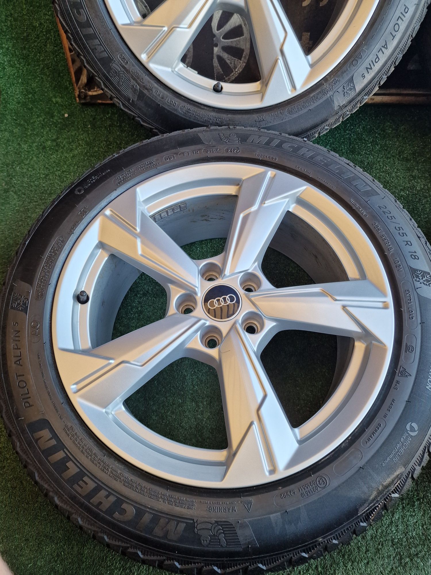Koła zimowe 18 5×112 Audi A6 C7 C8 A7 A8 Q3 Vv Tiguan Orginał