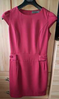 Malinowa - czerwona sukienka Top Secret 36/S