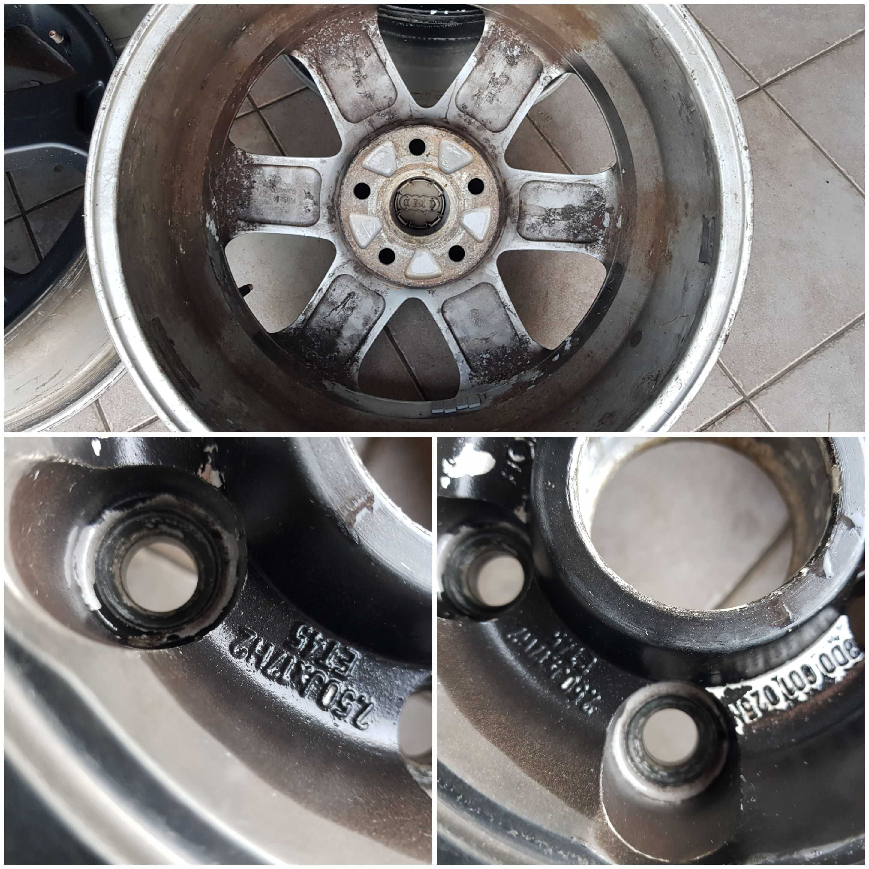 Felgi aluminiowe OEM Avus 2 Audi S4 A4 B5 7,5x17 et45 5x112 8D0