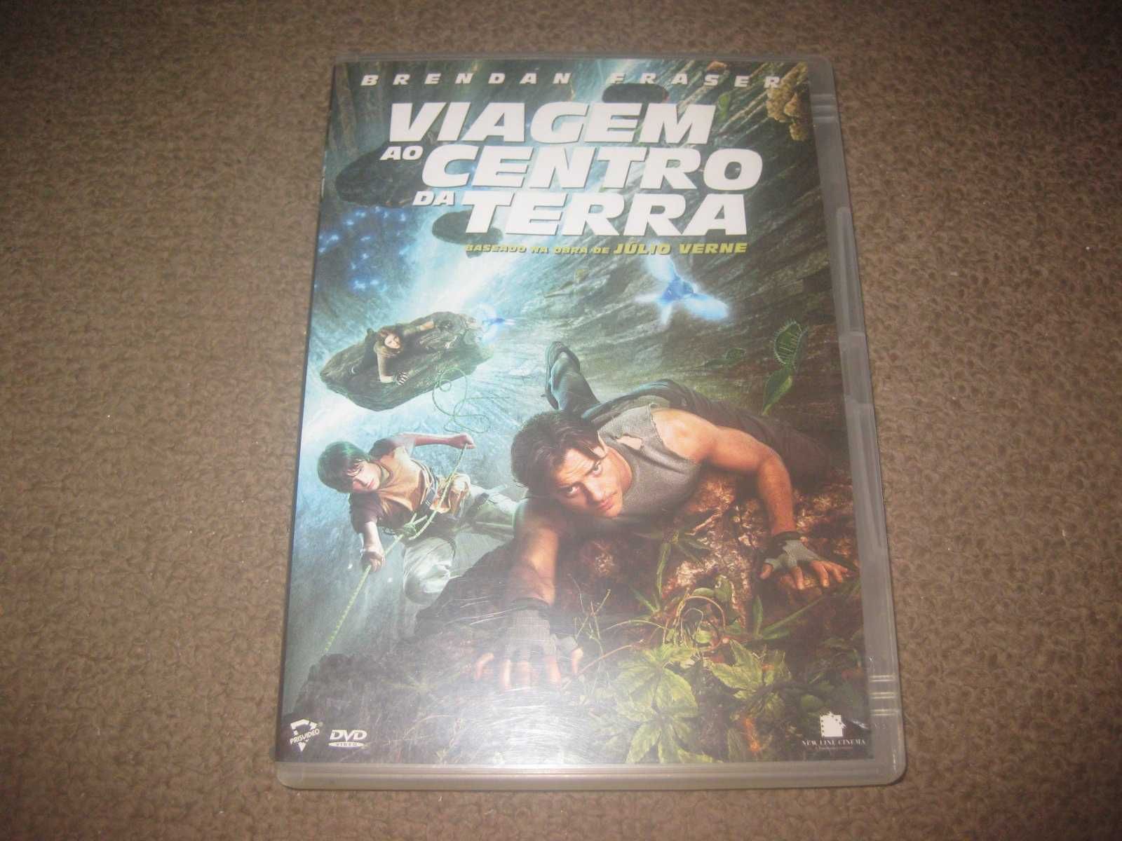 DVD "Viagem ao Centro da Terra" com Brendan Fraser