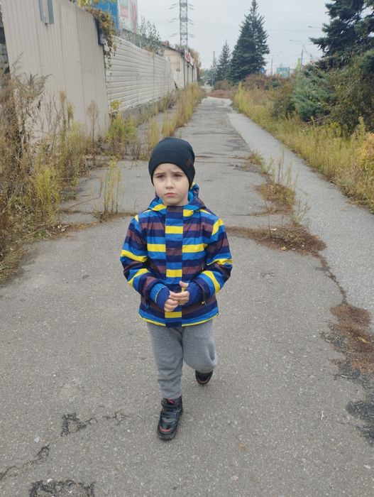 Куртка на хлопчика зимова 116р.