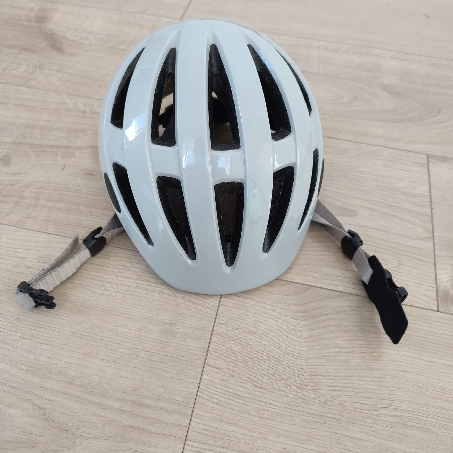 Kask rowerowy rolkowy biały Ikea 50-54 cm