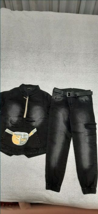 Продам костюм джинсовый, на мальчика. 116р