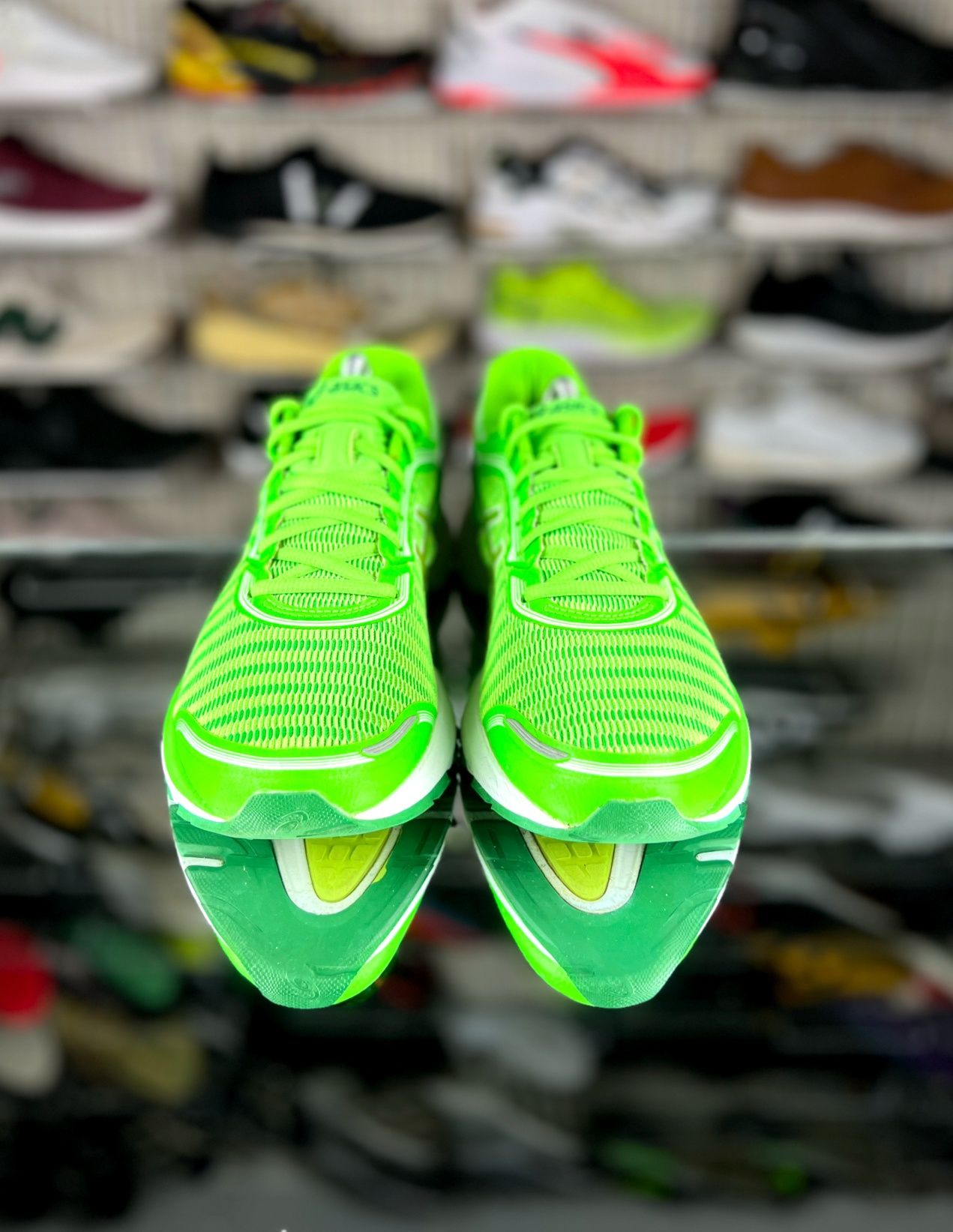 Кроссовки Asics Dynaflyte 44 Размер Яркие Беговые
