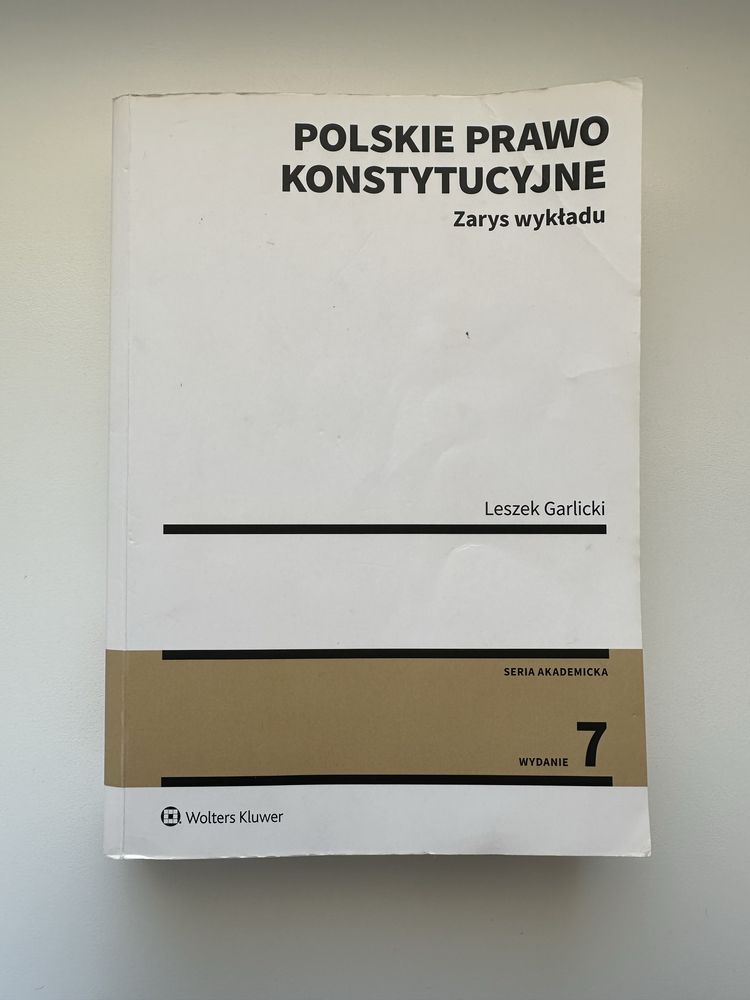 Polskie prawo konstytucyjne książka podręcznik Leszek Garlicki