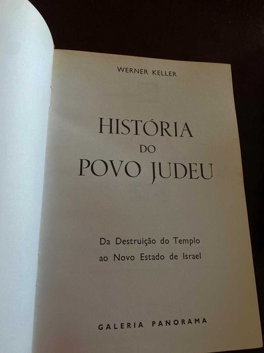 História do Povo Judeu
de Werner Keller, portes grátis