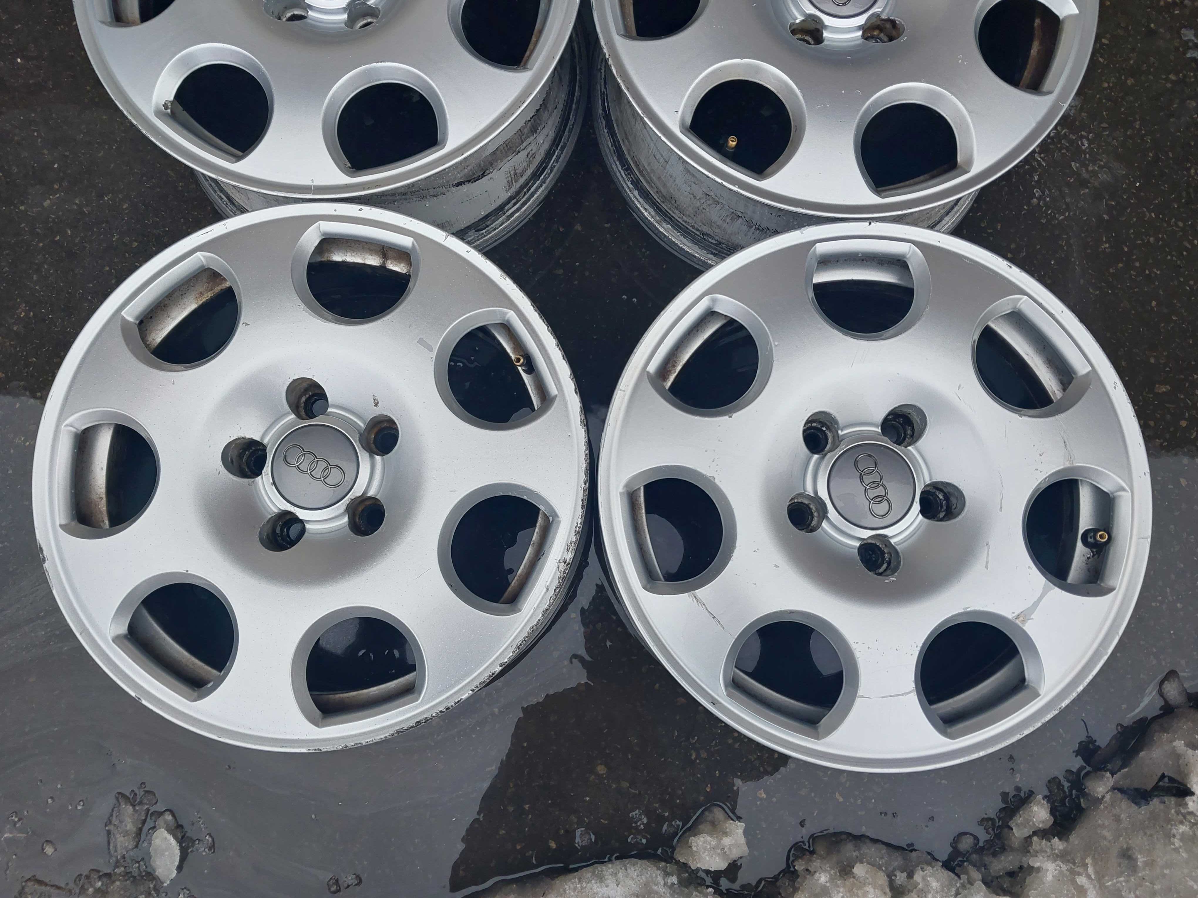 Alufelgi 5x112 16 cali Audi a4 b5 b6 b7 A6 Passat Komplet WYSYŁKA ET45