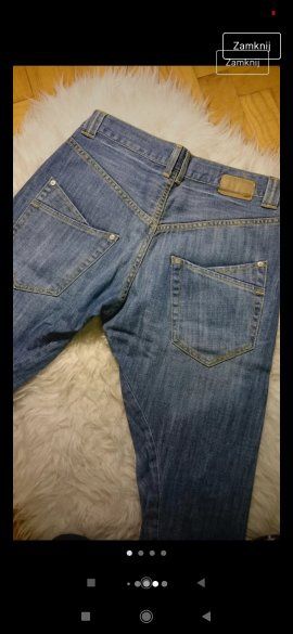 Jeansy boyfriend S nowe Cross Jeans