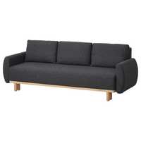 Ikea GRUNNARP
Rozkładana sofa 3-osobowa, Gunnared ciemnoszary