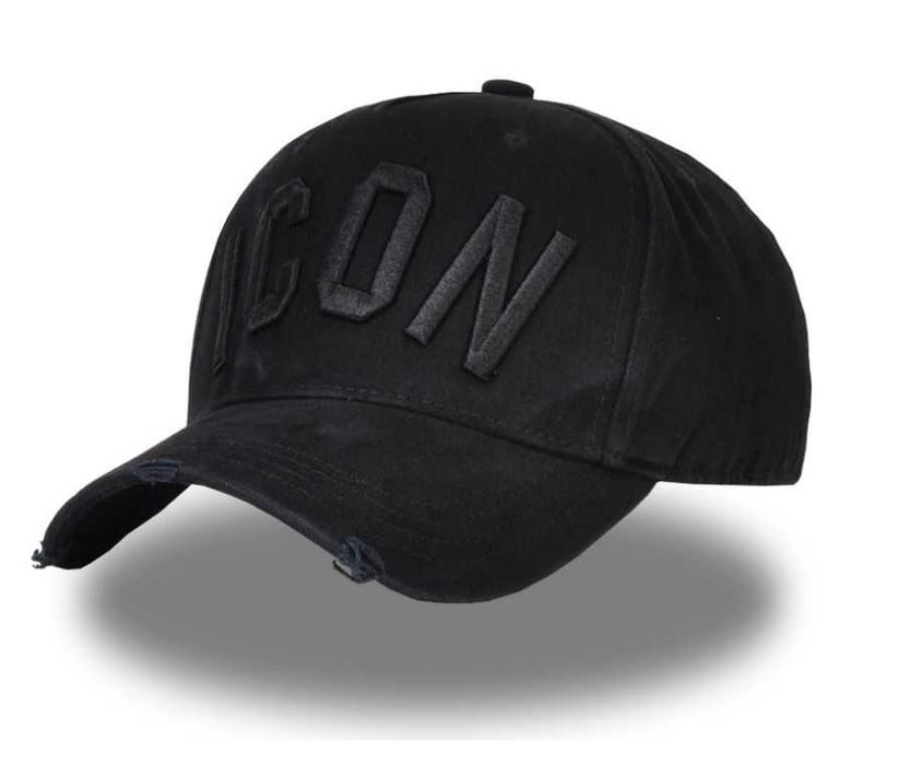 DSQICOND2 ICON DSQ CZAPKA bejsbolówka czerwona czarna niebieska