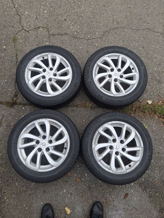 Koła renault 5x114.3 z oponami zimowymi 205/55 R16