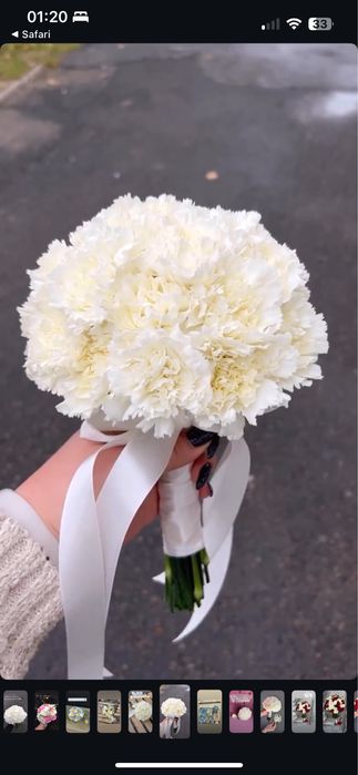 Весільний букет для  нареченоі