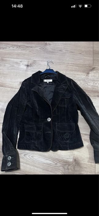 Vintage zamszowa marynarka