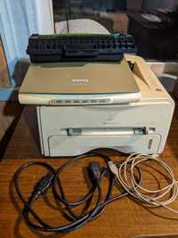 Принтер phaser 3116 сканер benq 5150c + картридж+кабеля одним лотом