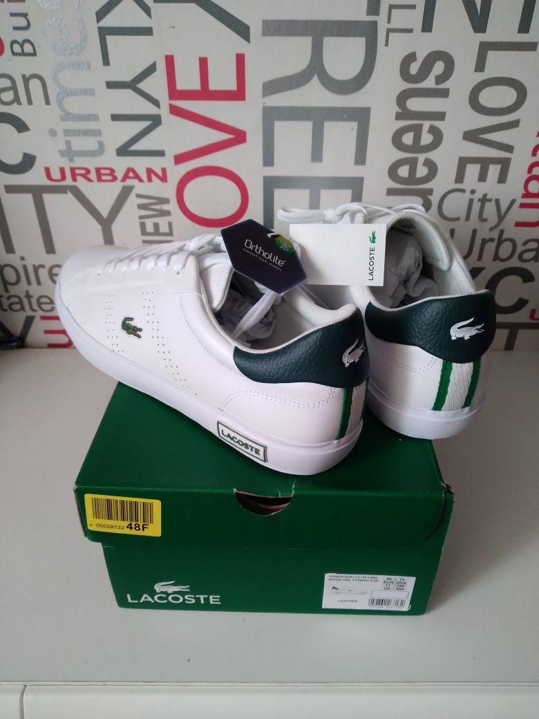 Buty Lacoste Powercourt r. 46 (większe jak 47) - skóra