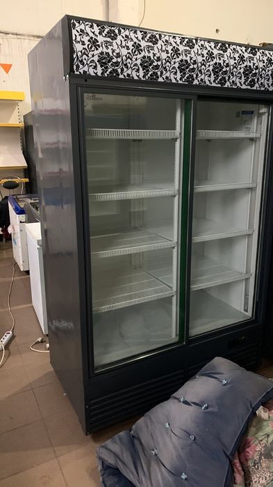 Витрина хол Однод. Двухдверная. ЛАРЬ Морозильная