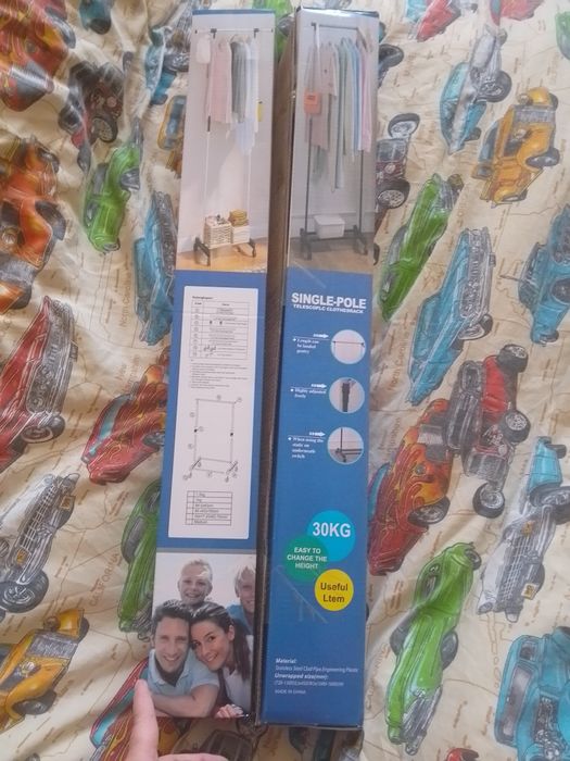 Одинарна стійка на колесах