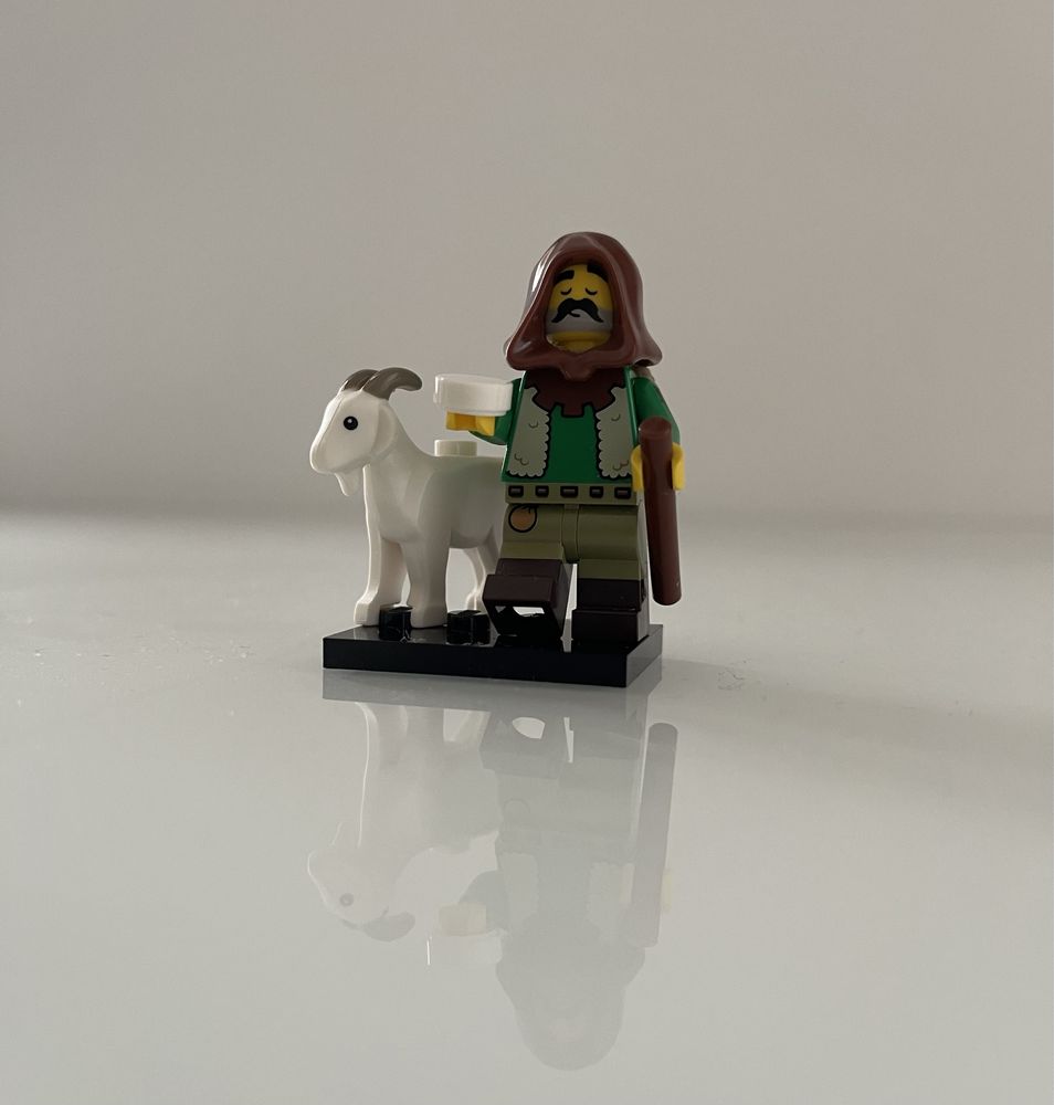 Minifigurka LEGO Pasterz z kozą (the Goatherd) seria 25 NIEOTWIERANA