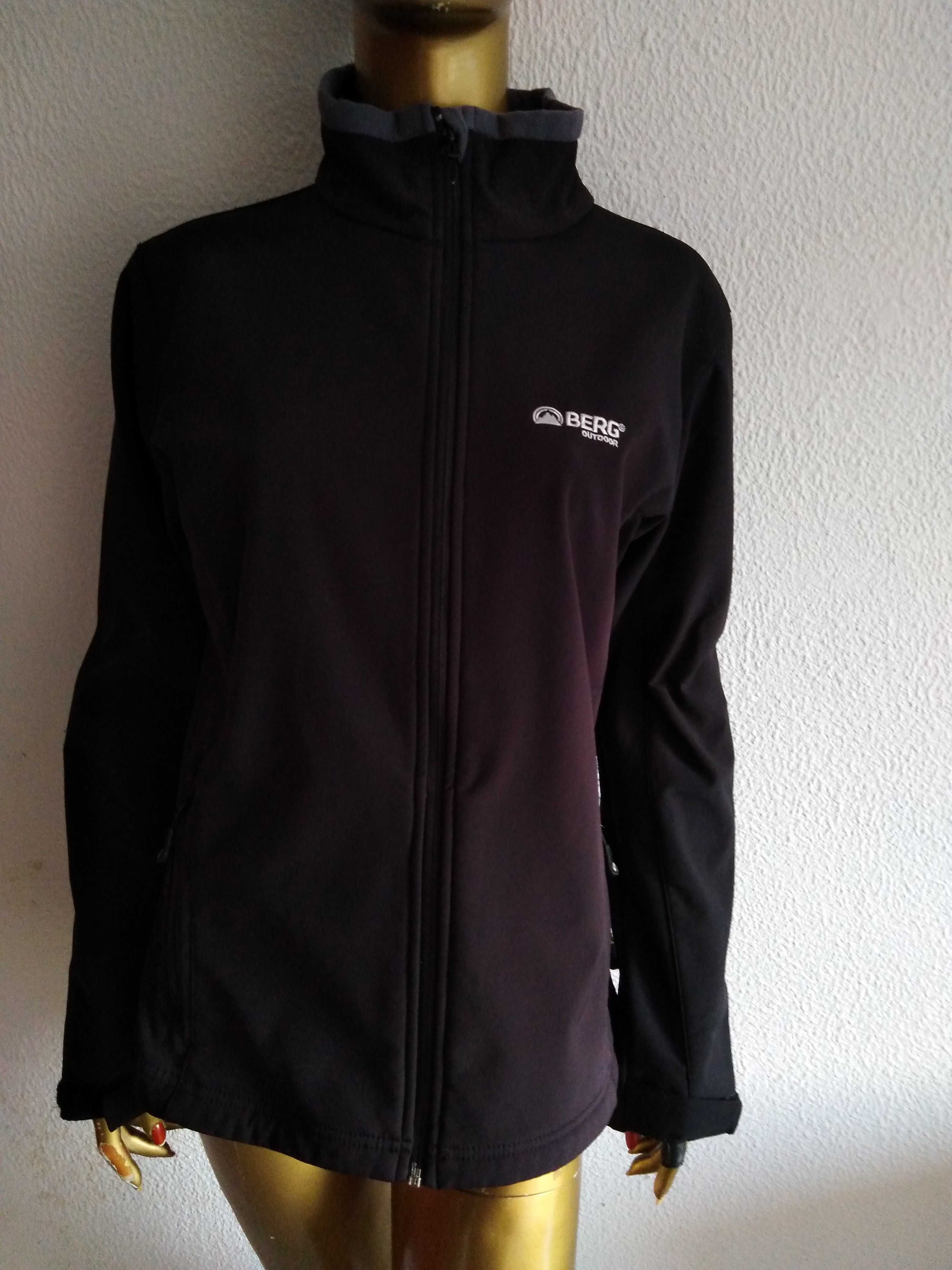 Casaco Negro Berg Outdoor L