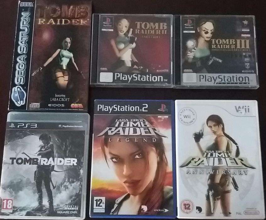 Jogos Tomb Raider Playstation Sega Nintendo