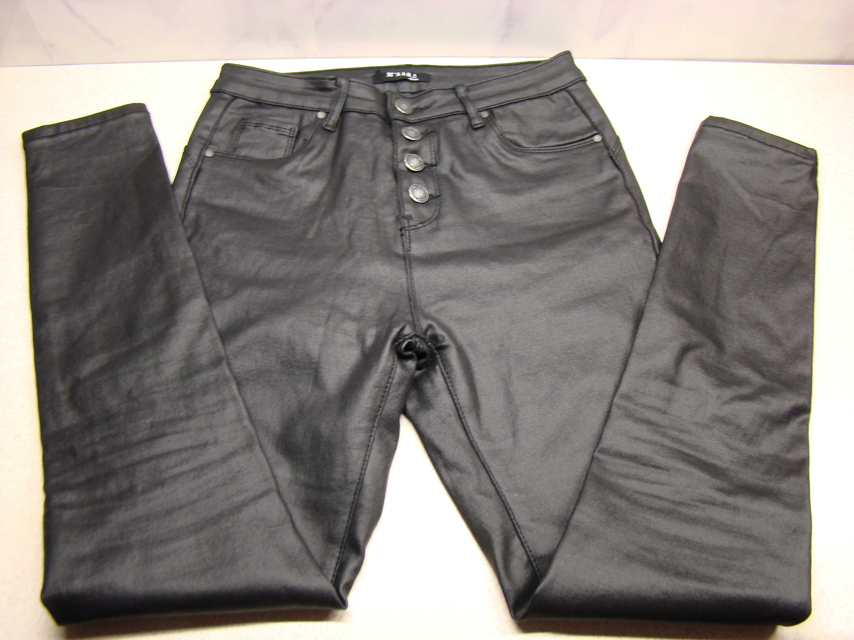 M'Sara Jeans rurki skiny woskowane XS/S