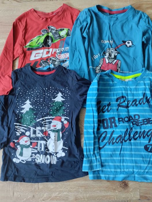 Bluzka z długim rękawem dla chłopca