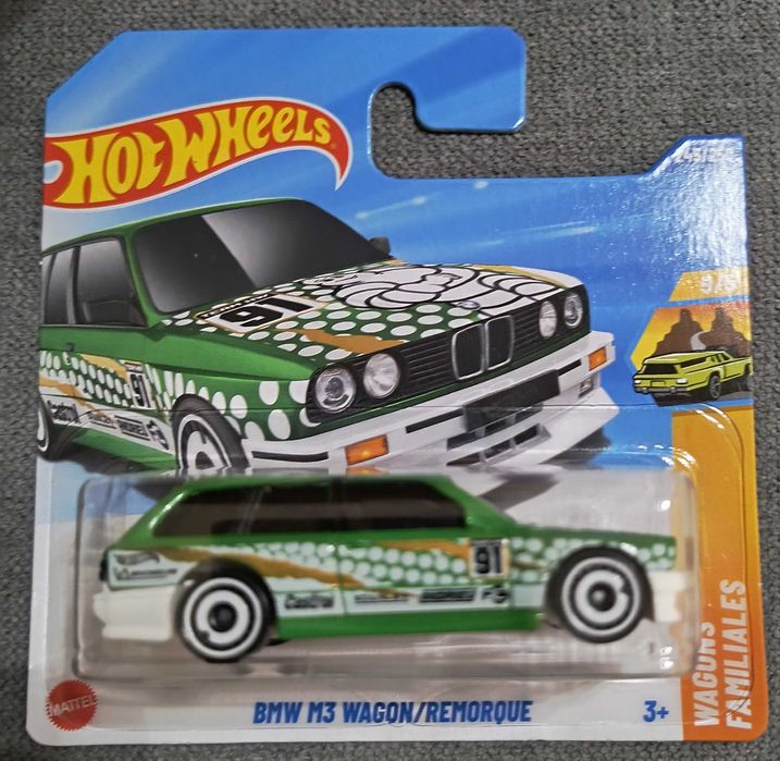 Hot Wheels BMW M3 Wagon remorque