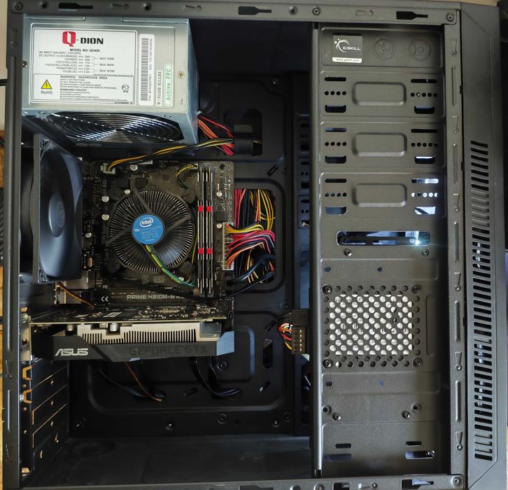 Ігровий ПК GTX 1650 4G|Core i3-9100|DDR4 16Gb|SSD 360GB