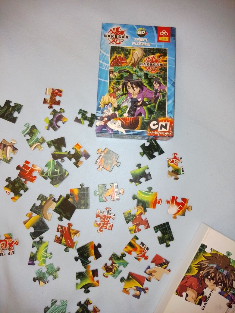 Puzzle bakugan.Polecam