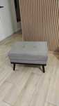 Klematisar puf scandicsofa welur kolor Dove