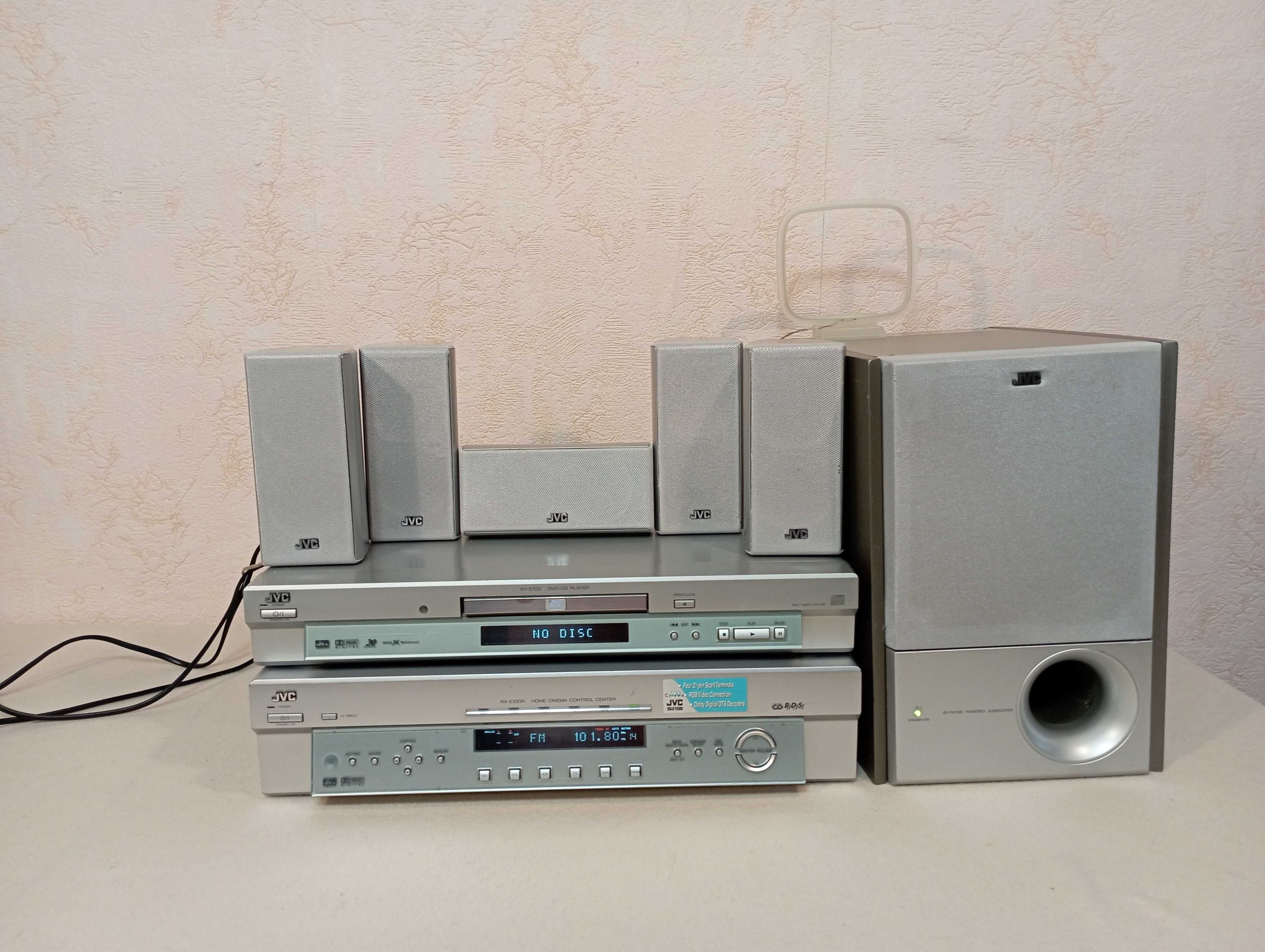 Продам домашний кинотеатр 5.1 JVC. Japan Victor Company.
