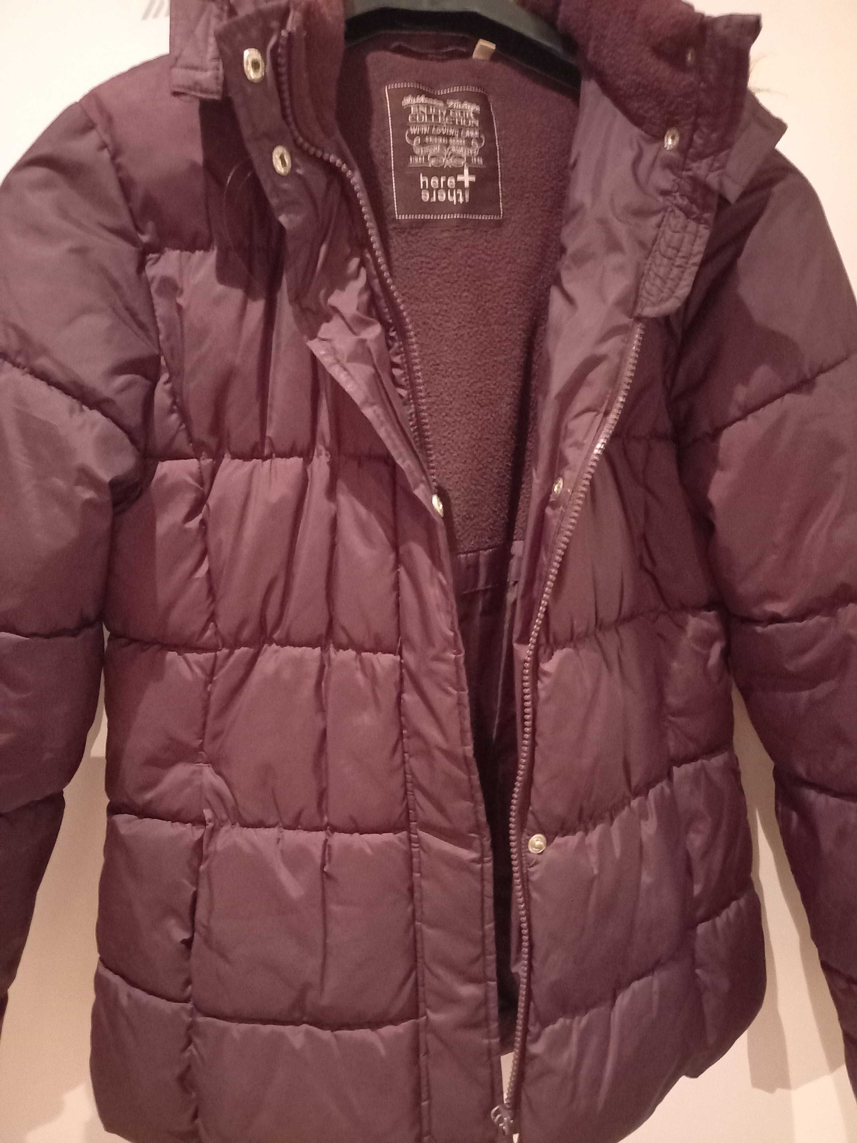Kispo roxo com capucho - M - Authentic Vintage