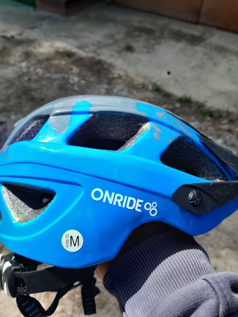 Велошолом підлітковий OnRide Rider голубий