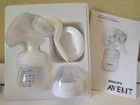 Ручной молокоотсос Philips Avent (Филипс Авент) Natural + ПОДАРОК