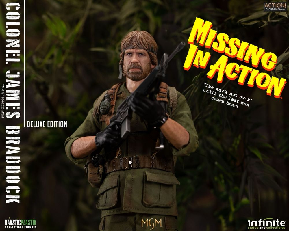 Фігурка 1/6 Missing in Action Col.JAMES BRADDOCK Chuck Norris hot toys