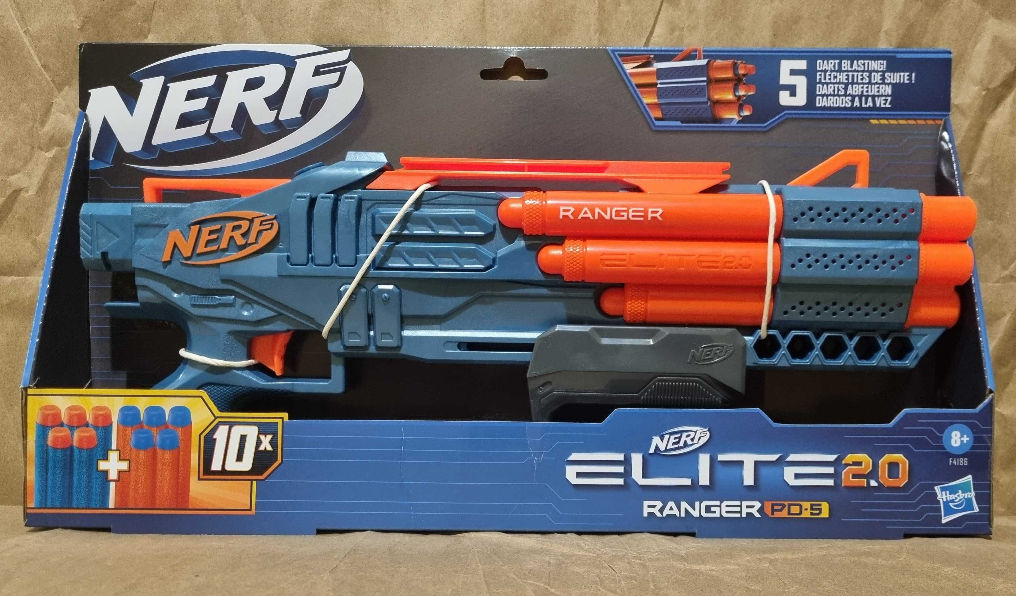 Бластер Nerf Elite 2.0 Ranger PD-5. Оригінал вінчестер Нерф Ренджер