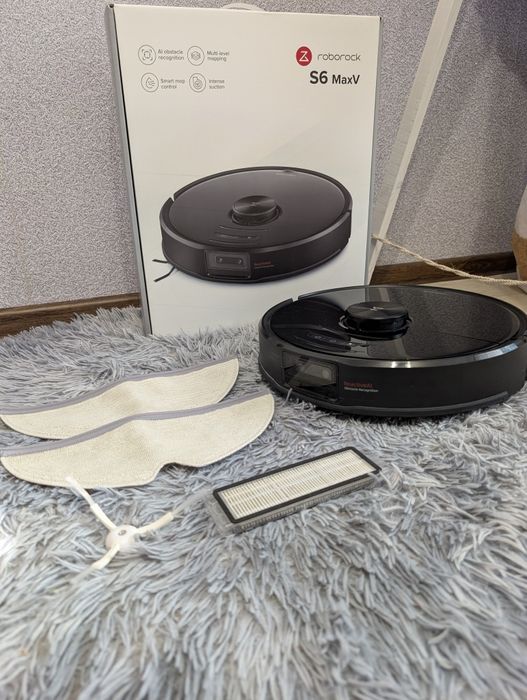 Ваш помічник пилосос roborock s6 maxV роборок с6 моющий пылесос