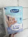 Подгузники Babysoft 4 (7-16кг) 38 штук